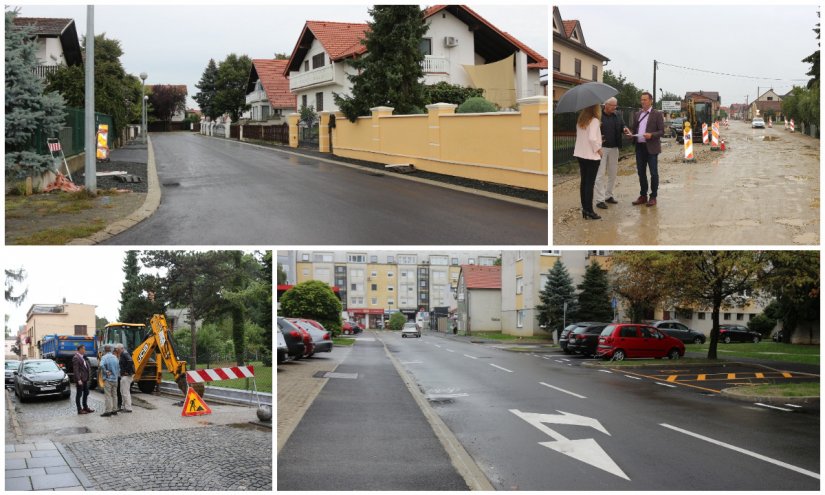 FOTO Uređuju se ulice na području Varaždina, Bosilj najavio: &quot;Gradnja rotora iduće godine&quot;