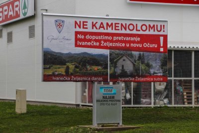 U Ludbregu danas potpisivanje peticije protiv kamenoloma na Ivančici