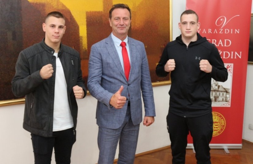 Varaždinski gradonačelnik Neven Bosilj čestitao europskom prvaku i viceprvaku