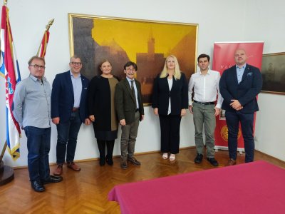 Delegacija iz prijateljskog grada Schaffhausena posjetila i varaždinsku Gradsku vijećnicu