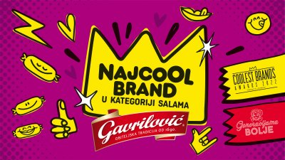 Generacija &#039;Z&#039; prepoznala je Gavrilović kao cool brand