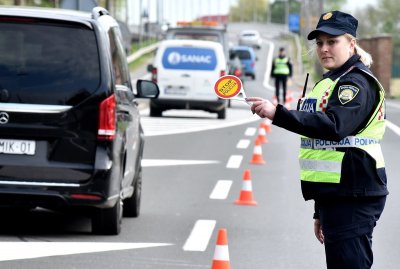 Policija zatvorila most zbog rekonstrukcije, vozači morali čekati u kolonama