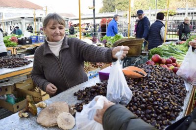 FOTO Dan kestena na varaždinskom placu: &quot;Tradicionalno u listopadu na placu zamirišu kesteni...&quot;