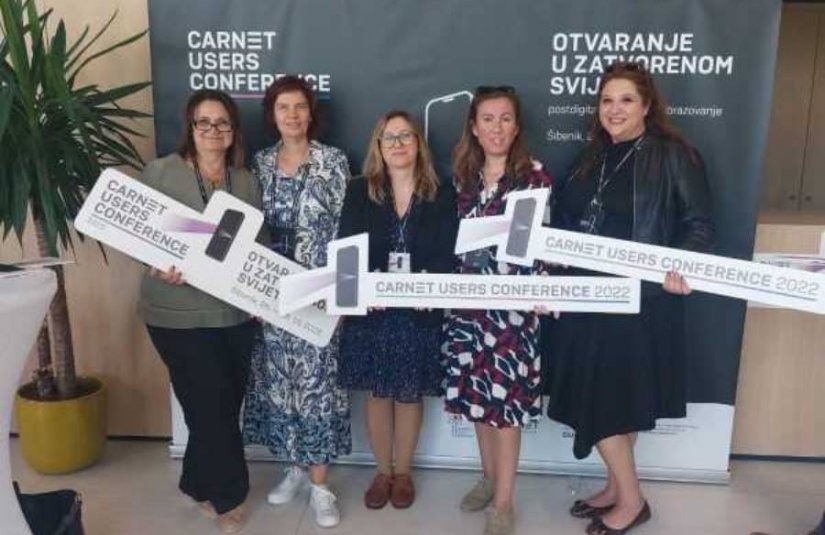 Strojarska i prometna škole Varaždin na međunarodnoj konferenciji CARNET Users Conference 2022