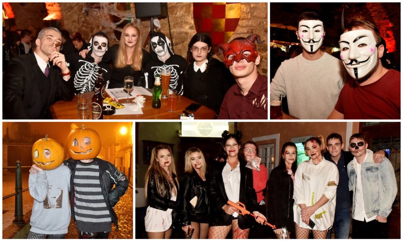 FOTO Zombiji, vampiri i vještice zaposjeli Varaždin, zabavno uz Halloween!