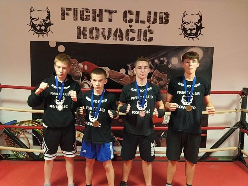 Četiri medalje Fight Club Kovačića na međunarodnom turniru Zagreb Open