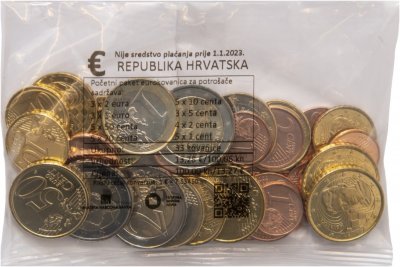 Paket eurokovanica od 1. prosinca moći će se nabaviti za 100 kuna