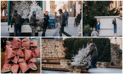 FOTO Advent u Varaždinu: Priprema se blagdanska kulisa za najčarobnije razdoblje