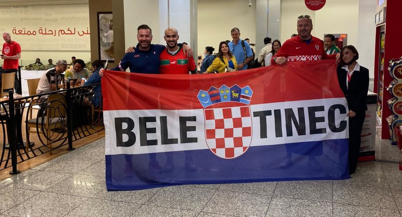 FOTO Sjajna atmosfera među našim navijačima uoči prve utakmice Hrvatske na Svjetskom prvenstvu