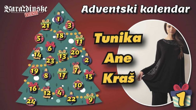 Počelo adventsko darivanje Varaždinskih vijesti: Poklanjamo tuniku Ane Kraš!