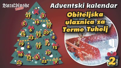 Adventsko darivanje Varaždinskih vijesti: Poklanjamo obiteljsku ulaznicu za Terme Tuhelj!