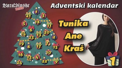 Tuniku Ane Kraš u adventskom darivanju Varaždinskih vijesti dobila je...