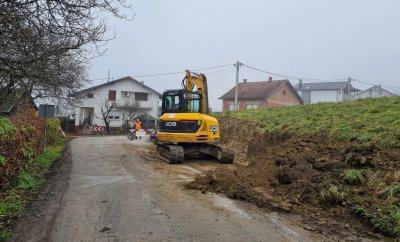 Započeli radovi na proširenju Ulice kralja Zvonimira u Lužanu