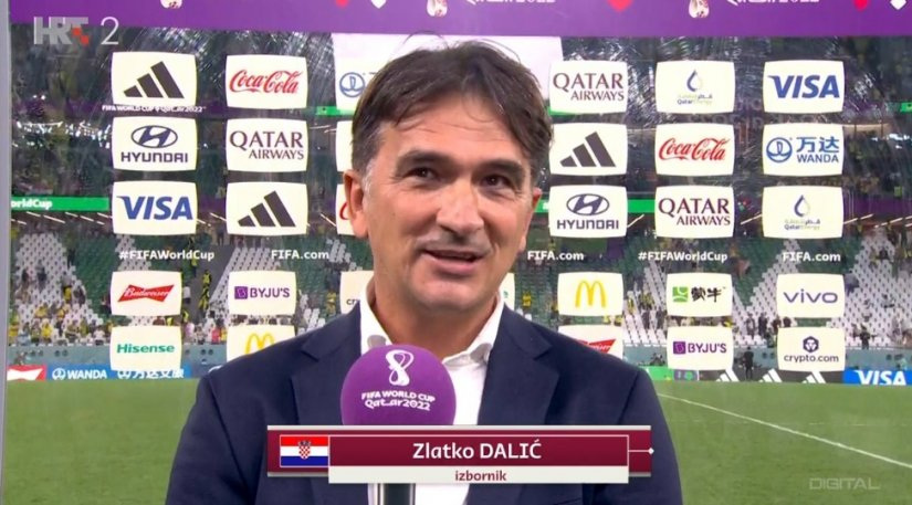 Zlatko Dalić nakon pobjede nad Brazilom: Ovo je baš za hrvatski narod