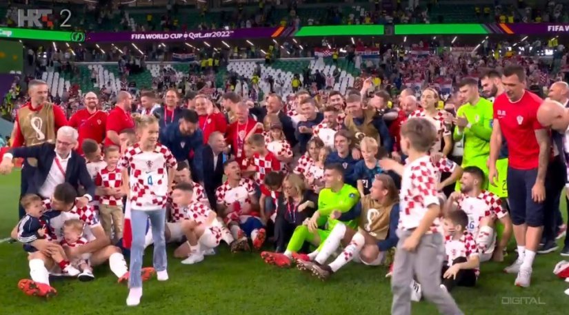 VIDEO Evo kako su Dalić i vatreni proslavili pobjedu nad Brazilom