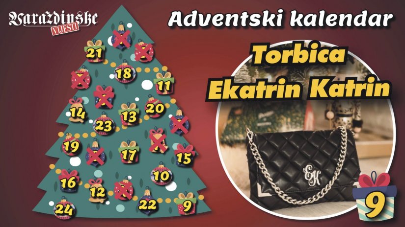 Adventski kalendar Varaždinskih vijesti: Torbicu Ekatrin Katrin osvojio/la je...