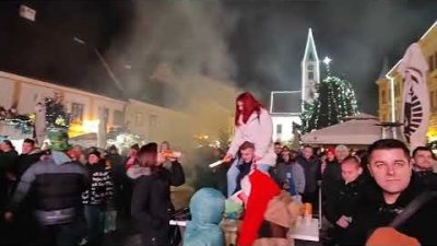 VIDEO Varaždinci na Korzu proslavili pobjedu Hrvatske nad Marokom