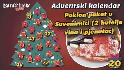 Adventsko darivanje: Suvenirnica Varaždinskih vijesti poklanja pjenušac i 2 butelje vina!