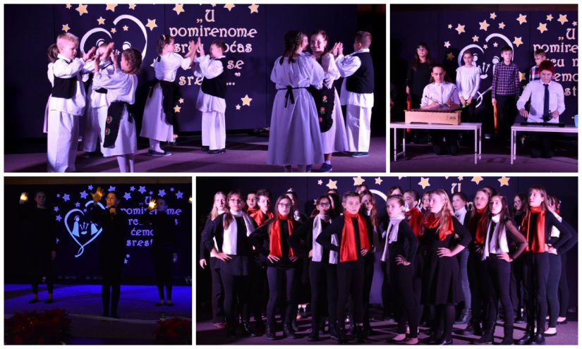 FOTO Prva božićna priredba u novoj školi: Učenici OŠ Sveti Ilija ispričali čarobnu božićnu priču