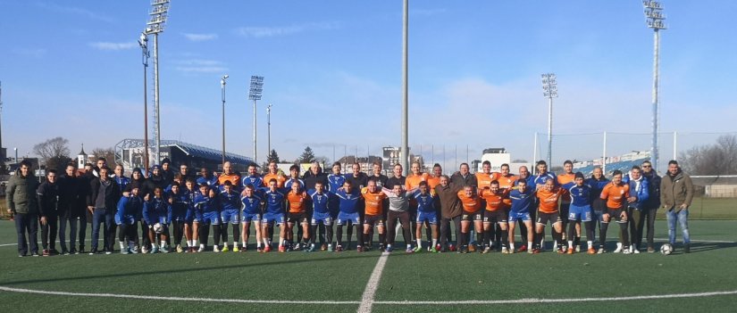 FOTO U revijalnom susretu na Gradskom stadionu u Varaždinu Stari nadigrali Mlade