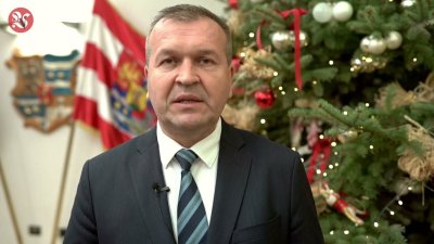 VIDEO Božićna čestitka varaždinskog župana, Anđelka Stričaka