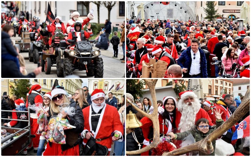 FOTO Moto Mrazevi najmlađe razveselili i na varaždinskom Korzu