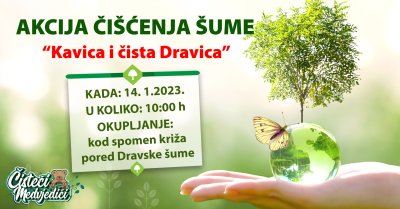 Ove subote akcija čišćenja: Kavica i čista Dravica Vol. 5!