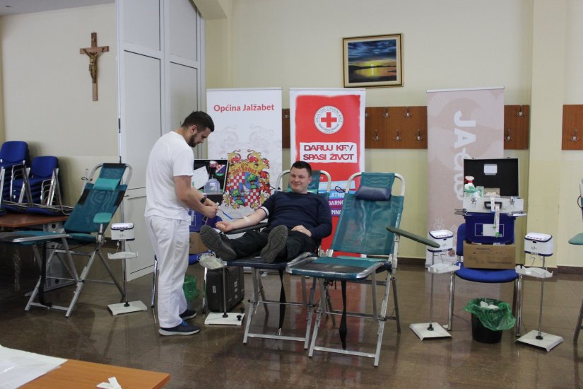 Općina Jalžabet: Akcijom dobrovoljnog darivanja krvi prikupljeno 35 doza
