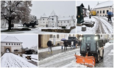 FOTO Zima se konačno pokazala, snijeg zabijelio Varaždin