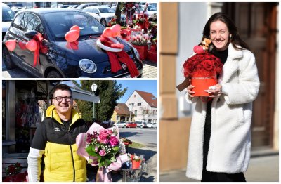 ŠPANCIRUNG Na varaždinskim ulicama ruže, baloni, srčeka, buketi...