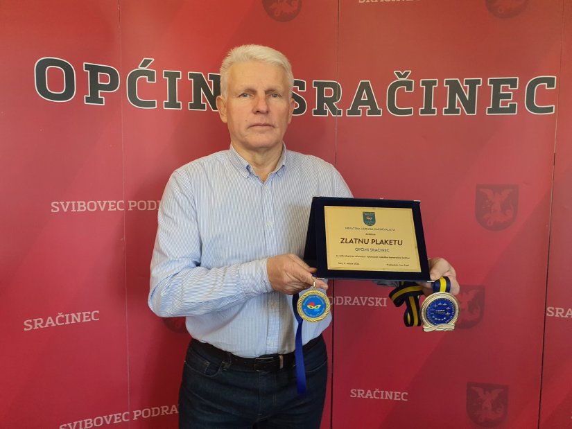 Općina Sračinec primila zlatnu plaketu i medalju za organizaciju Međunarodnog srakarskog fašnika