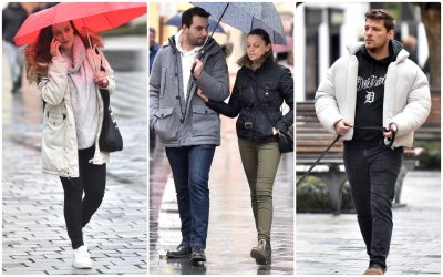 Unatoč nešto hladnijem i kišovitom vremenu građani šetali središtem Varaždina