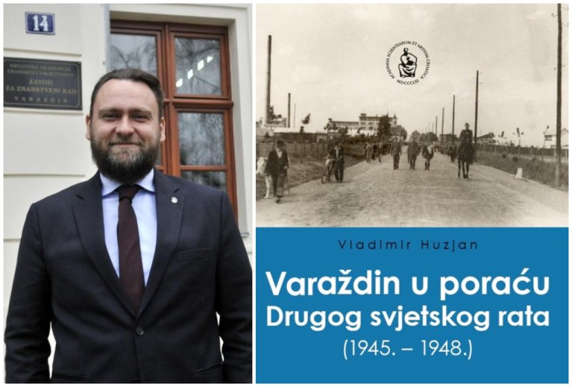 Promocija knjige V. Huzjana &quot;Varaždin u poraću Drugog svjetskog rata (1945.-1948.)&quot;