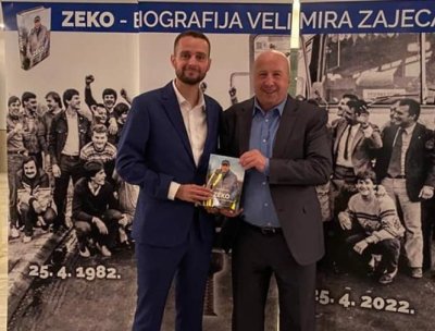 Promocija biografije i druženje s navijačima legende Dinama Velimira Zajeca