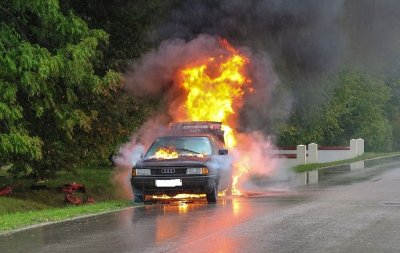 Proteklog vikenda u Nedelišću dva požara osobnih automobila, jedan je podmetnut?