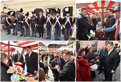 FOTO Obrtnički ulični sajam: Milanović obišao štandove, družio se s obrtnicima i građanima