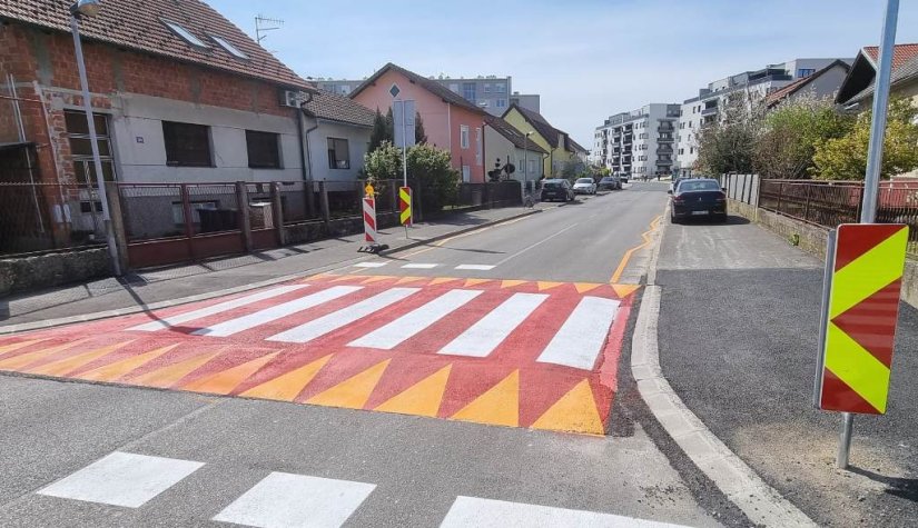 FOTO Nastavljaju se radovi na poboljšanju sigurnosti pješaka i biciklista u gradu Varaždinu