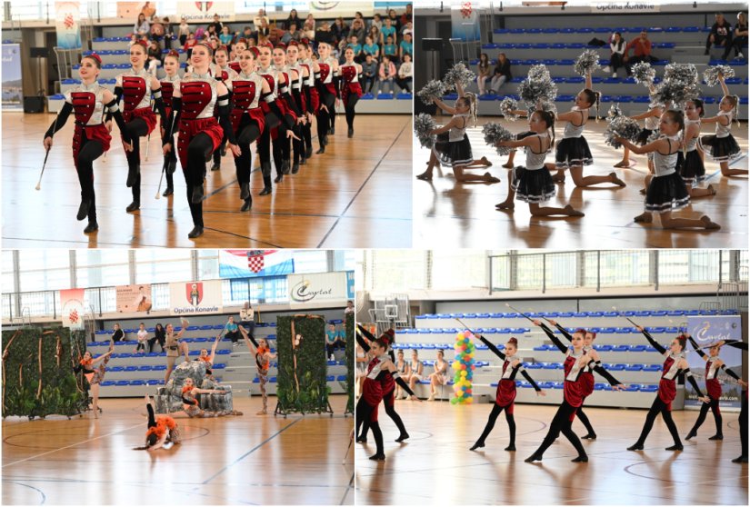 FOTO Ludbreške mažoretkinje i Twirling klub s državnog donijeli 7 zlata, 3 srebra i 1 broncu