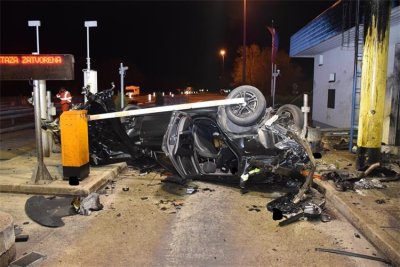 FOTO Policija objavila: Nepropisna brzina uzrok teške prometne nesreće kod Goričana