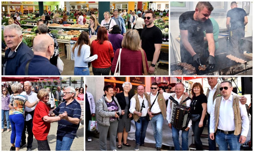 FOTO Varaždinski plac proslavio 20 godina: Pjevalo se, plesalo i fino jelo