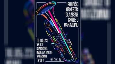 Koncert puhačkih orkestara Glazbene škole u Varaždinu