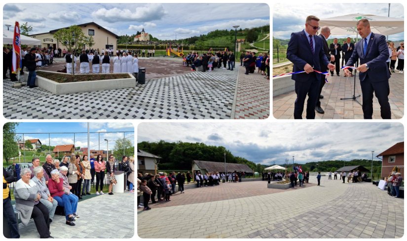 FOTO Općina Bednja slavi svoj dan, Cvetlin i Vrbno dobili najljepše trgove na radost svih mještana
