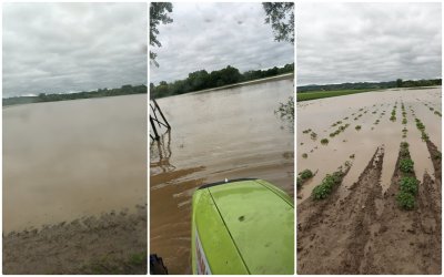 FOTO Plitvica se razlijala na državnom zemljištu u Šemovcu, voda prelazi i na privatne površine