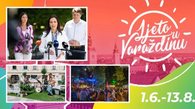Ljeto u Varaždinu kreće od 1. lipnja: Najavljeno 140 programa na 20 lokacija