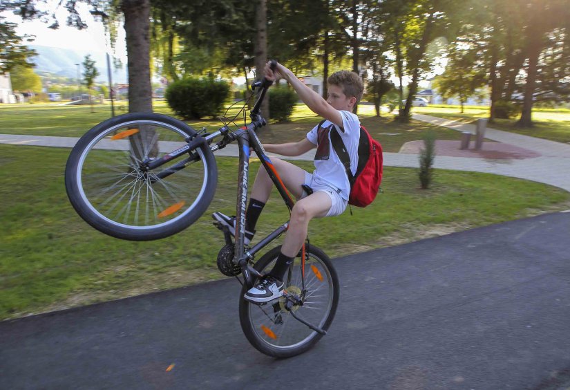 FOTO Otvoren skate i biciklistički park Ivanec