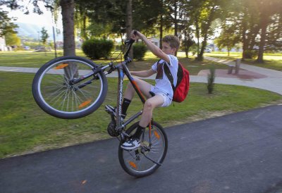 FOTO Otvoren skate i biciklistički park Ivanec