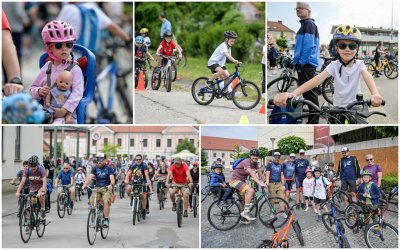 FOTO Na Varaždinskoj biciklijadi više od 300 malih i velikih biciklista