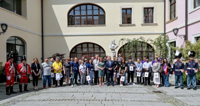 FOTO: U Županijskoj palači održan prijem za mentore - sudionike europskog natjecanja iz robotike