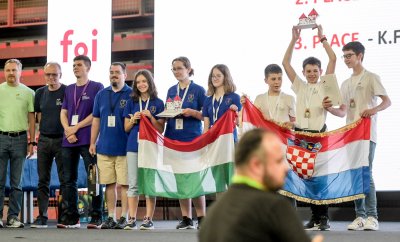 FOTO Hrvatska ima europskog prvaka u robotici, zlatna medalja ostaje u Varaždinskoj županiji