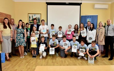 FOTO Vinički učenici osvojili čak sedam medalja na državnim prvenstvima, nagradio ih načelnik Štimec